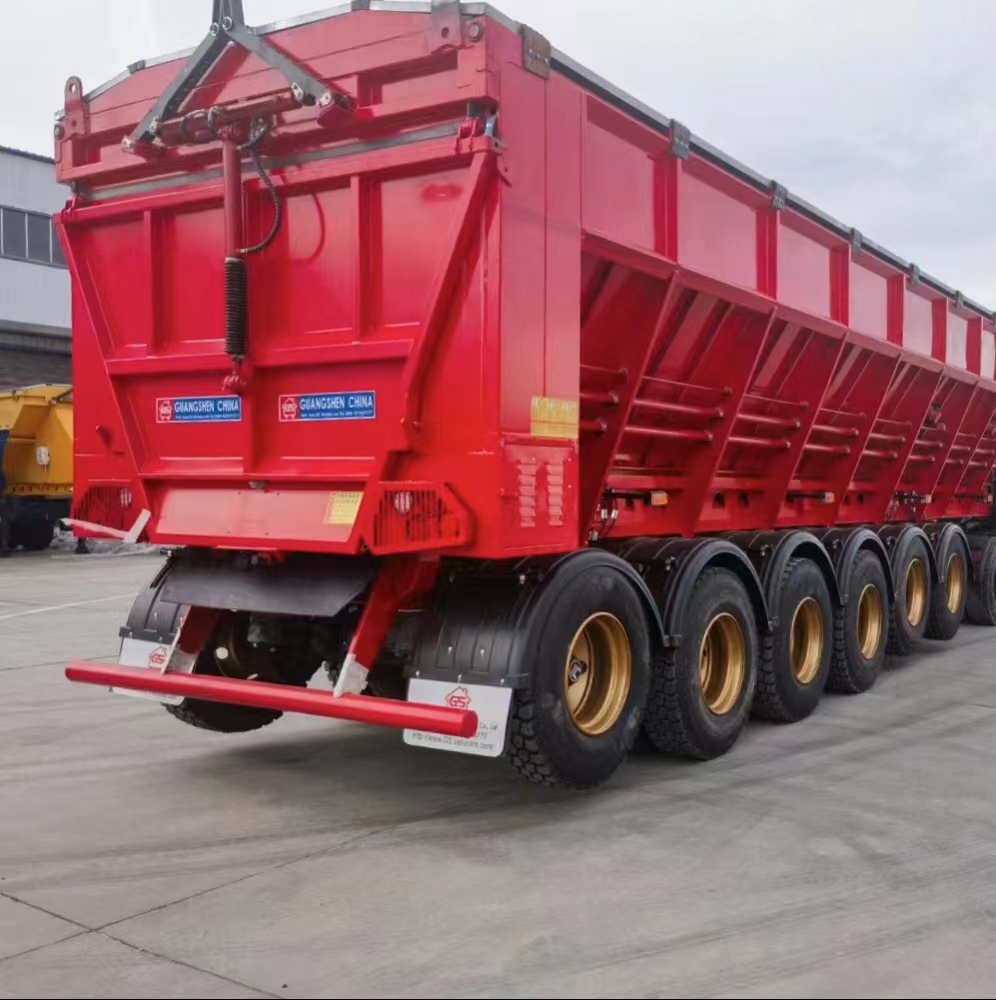 Chain floor trailer 